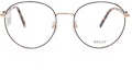 Lookbook BALLY BY5046-H Kacamata Bingkai Bulat Hitam Emas - Seri Avant-Garde BY5046-H 005