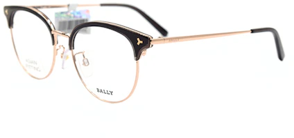 Lookbook BALLY Gafas Ópticas Clásicas de Negocios BY5049-D Negro Oro. BY5049-D 005
