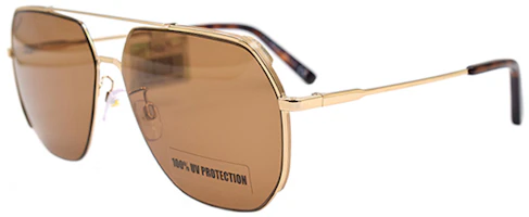 Order BALLY Gafas de Sol Deportivas Doble Haz BY0063-H Oro/Marrón Oscuro BY0063-H 28E