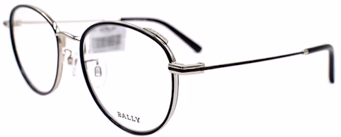 Lookbook BALLY Gafas Ópticas Elegantes de Negocios y Viaje BY5034-H Negro Plata. BY5034-H 005