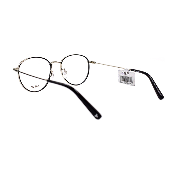 Shop BALLY Kacamata Elegan Bisnis Travel BY5034-H Hitam Perak. BY5034-H 005