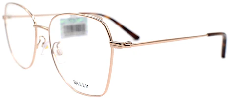 Lookbook BALLY Gafas Ópticas Elegantes Oro Rosa BY5036-H para Negocios y Viajes. BY5036-H 028