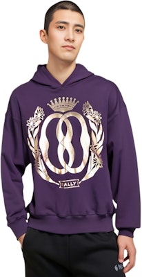 BALLY Hoodie Grafis Orchid Purple. MJE03BC0227-U409 Shop BALLY Hoodie Grafis Orchid Purple. MJE03BC0227-U409