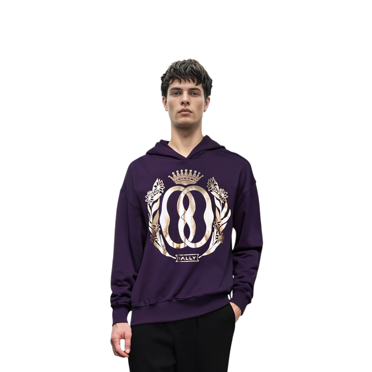 Purchase BALLY Hoodie Grafis Orchid Purple. MJE03BC0227-U409