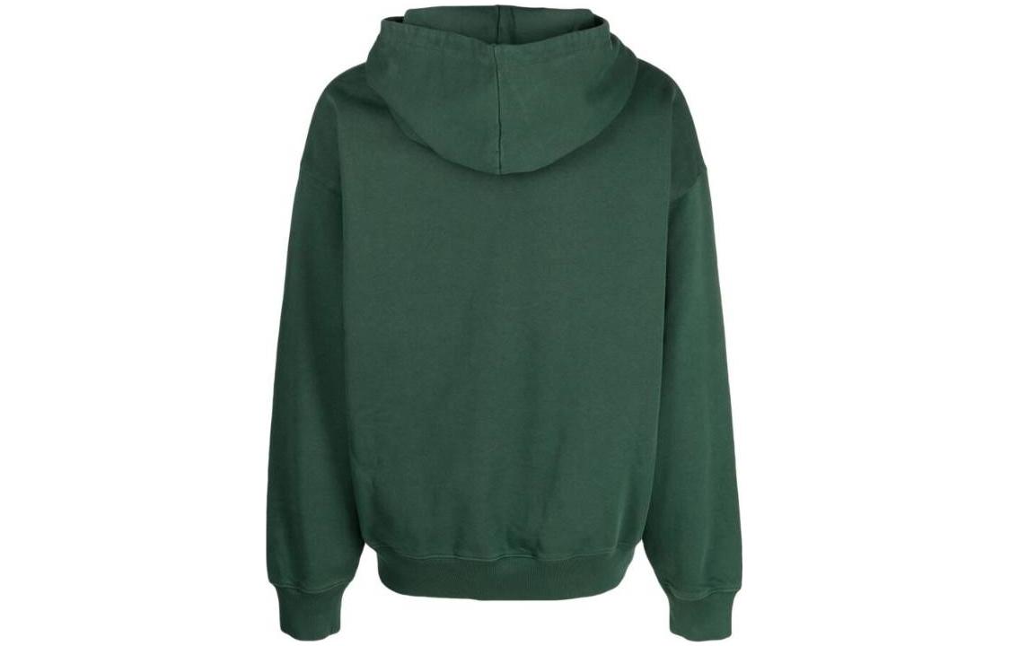 Lookbook BALLY Hoodie Sweater Lengan Panjang Motif Bunga Hijau. MJE03BCO227U652