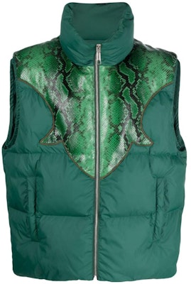 발리 그린 스네이크 프린트 지퍼 캐주얼 베스트. 6305031 Order 발리 그린 스네이크 프린트 지퍼 캐주얼 베스트. 6305031