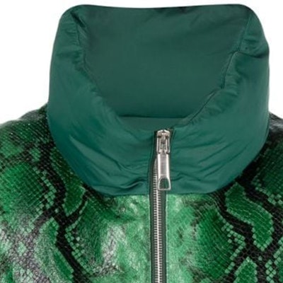 발리 그린 스네이크 프린트 지퍼 캐주얼 베스트. 6305031 Shop 발리 그린 스네이크 프린트 지퍼 캐주얼 베스트. 6305031