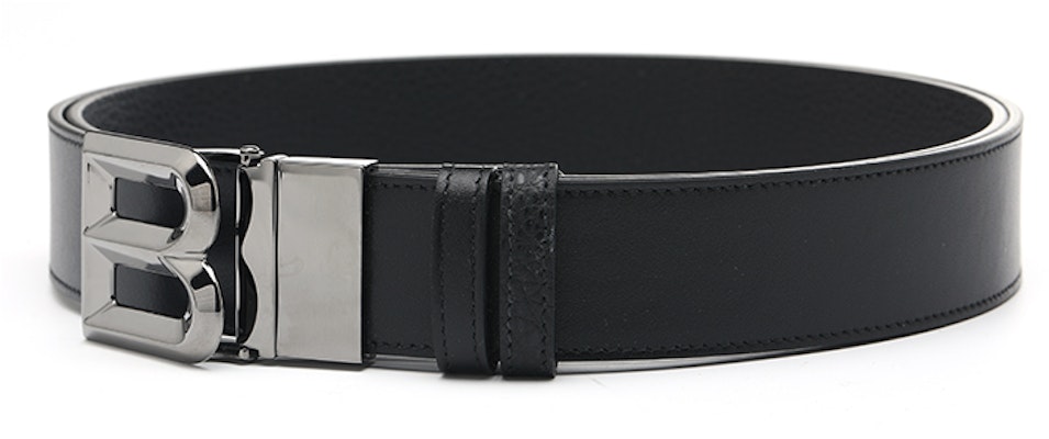 발리 레더 벨트, 실버 B-모양 버클, 양면 사용 가능, 폭 3.5cm. MBB02OVT757U901R Lookbook 발리 레더 벨트, 실버 B-모양 버클, 양면 사용 가능, 폭 3.5cm. MBB02OVT757U901R