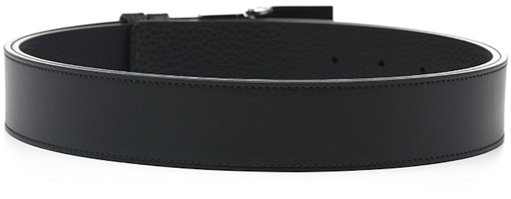 발리 레더 벨트, 실버 B-모양 버클, 양면 사용 가능, 폭 3.5cm. MBB02OVT757U901R Shop 발리 레더 벨트, 실버 B-모양 버클, 양면 사용 가능, 폭 3.5cm. MBB02OVT757U901R