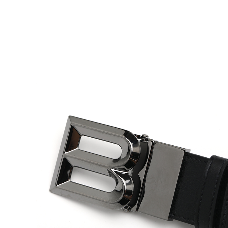 Purchase 발리 레더 벨트, 실버 B-모양 버클, 양면 사용 가능, 폭 3.5cm. MBB02OVT757U901R