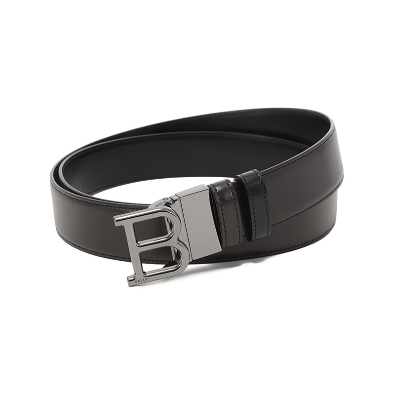 Details for 발리 가죽 리버시블 벨트 B 버클, 조절 가능, 폭 3.5cm. 6303184