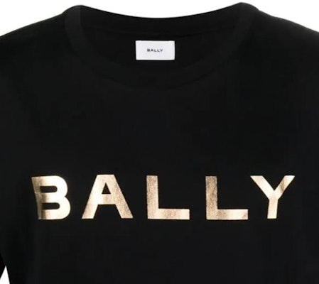 발리 로고 패턴 크루넥 반팔 캐주얼 티셔츠 6305797 Details for 발리 로고 패턴 크루넥 반팔 캐주얼 티셔츠 6305797