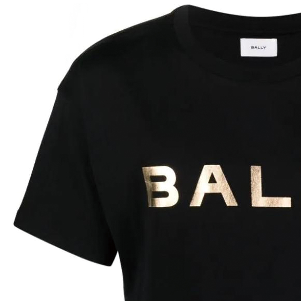 Sizing 발리 로고 패턴 크루넥 반팔 캐주얼 티셔츠 6305797