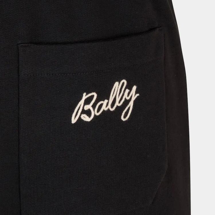 Shop バリー ネイビーブルー ニットジョガーパンツ ロゴ入り＆ウエストゴム仕様 6306526