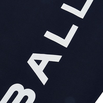 BALLY Navy Blue Letter Logo Print Long Sleeve Sweatshirt 6307046 Sizing BALLY Navy Blue Letter Logo Print Long Sleeve Sweatshirt 6307046