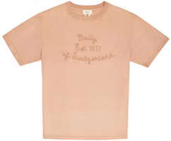Order BALLY 粉色標誌印花短袖圓領T恤 6300926