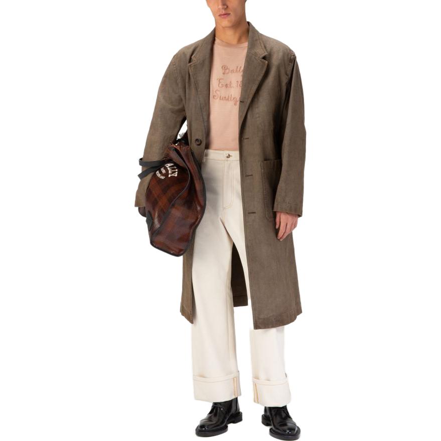 Purchase 발리 핑크 로고 프린트 반팔 크루넥 티셔츠. 6300926