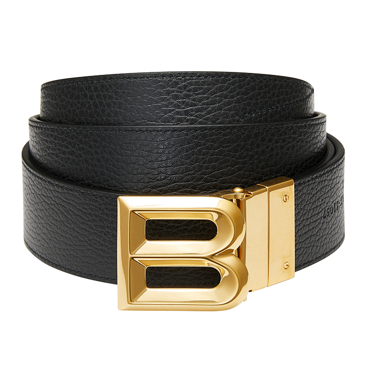 Lookbook BALLY 紅色皮革腰帶，搭配標誌細節與扣環，寬度3.3公分。 6307313