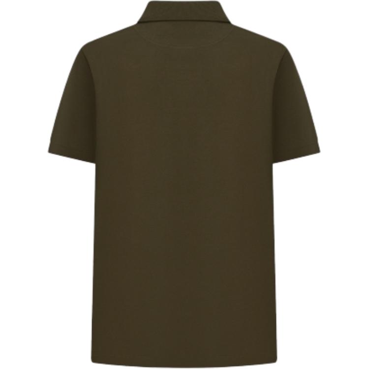 Lookbook 발리 솔리드 컬러 자수 로고 폴로 셔츠 아미 그린 6308826