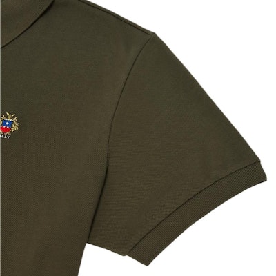 발리 솔리드 컬러 자수 로고 폴로 셔츠 아미 그린 6308826 Purchase 발리 솔리드 컬러 자수 로고 폴로 셔츠 아미 그린 6308826