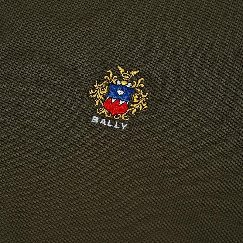 Details for 발리 솔리드 컬러 자수 로고 폴로 셔츠 아미 그린 6308826