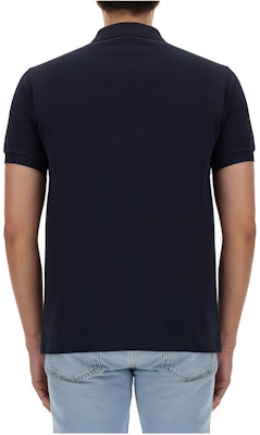 BALLY 純色標誌鈕扣短袖POLO衫-藍色 MJE06NCO228U546 Lookbook BALLY 純色標誌鈕扣短袖POLO衫-藍色 MJE06NCO228U546