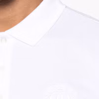 Sizing BALLY 純色刺繡Logo短袖Polo衫 - 白色 6305943