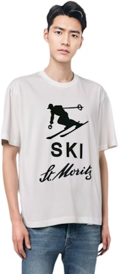 BALLY 純色短袖字母印花T恤 MCC00P-CO123-U101 Shop BALLY 純色短袖字母印花T恤 MCC00P-CO123-U101