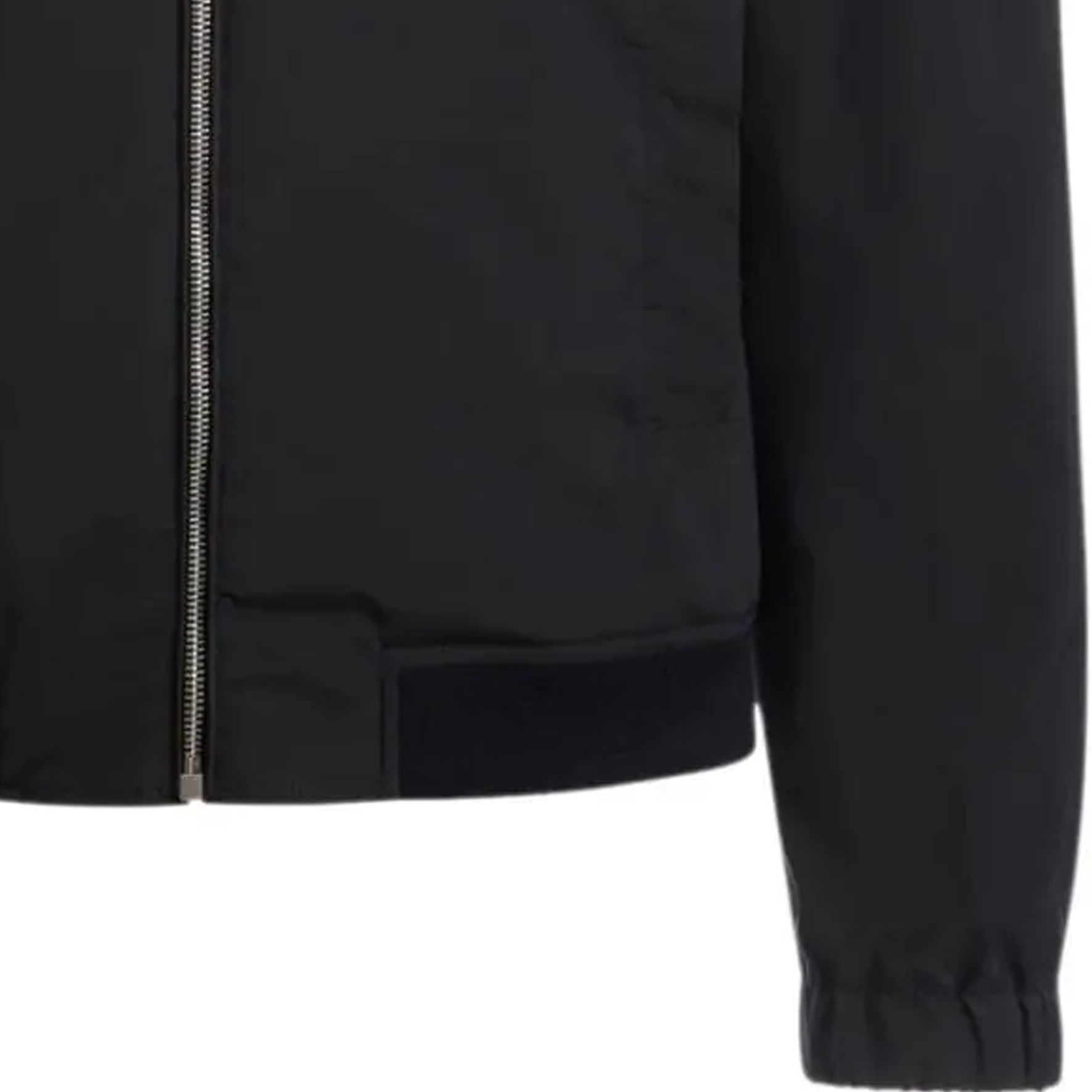 Details for BALLY  Solid Logo Long-Sleeve Jacket in Black MOU058NY030