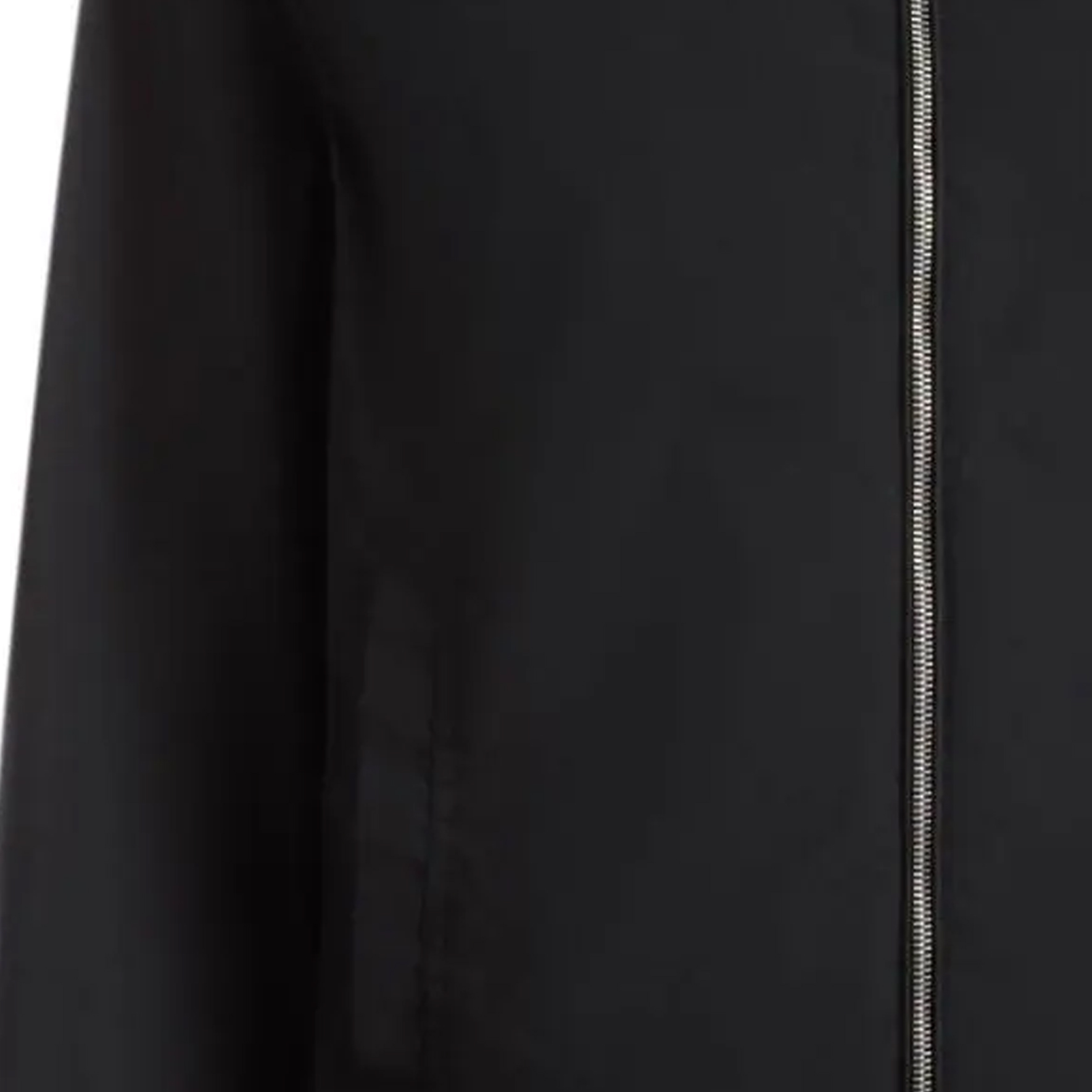 Sizing BALLY  Solid Logo Long-Sleeve Jacket in Black MOU058NY030