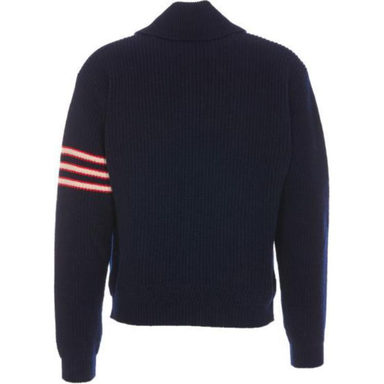 Lookbook 발리 스트리트 스타일 솔리드 컬러 롱 슬리브 자켓 블루 MKN04TWO039-U591