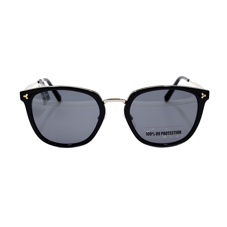 Lookbook BALLY Kacamata Stylish BY0079-D Travel Holiday - Hitam Perak. BY0079-D 01A