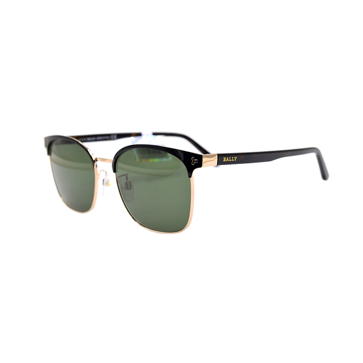Order Kacamata BALLY BY0065-D Hitam Emas - Elegan Modern Edisi Liburan Travel. BY0065-D 05N