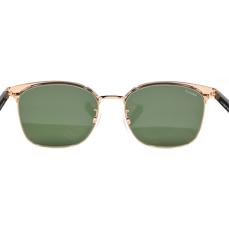 Shop Kacamata BALLY BY0065-D Hitam Emas - Elegan Modern Edisi Liburan Travel. BY0065-D 05N