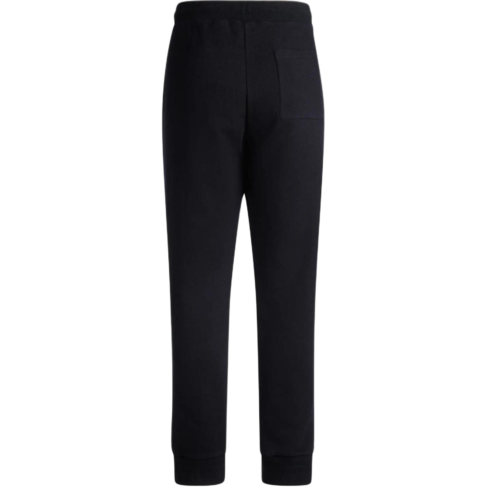 Lookbook BALLY Seluar Knit Santai Logo Bordir Siri Travel FW24 Navy Blue Adrien Brody 6309557