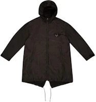 BALLY All-Over Print Zip-Up Hoodie Jacket - Black MOU004NY002U901 BALLY All-Over Print Zip-Up Hoodie Jacket - Black MOU004NY002U901