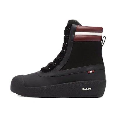 BALLY Ankle Boot 'Black Zip-Up'