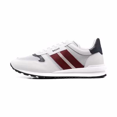 BALLY Astar Low 'White Grey Black'