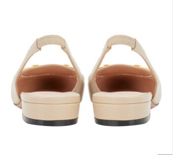 BALLY Ballet Flats 'Light Brown/White with Horsebit Buckle' 圖 2