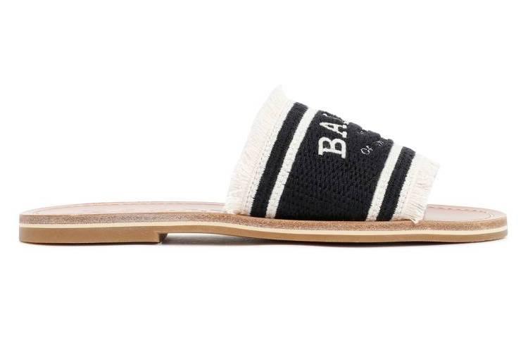 BALLY Bianka Flat Side 'Black Sandal' WF101HTE034I901