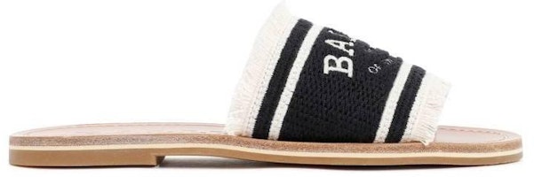 BALLY Bianka Flat Side 'Black Sandal' WF101HTE034I901 BALLY Bianka Flat Side 'Black Sandal' WF101HTE034I901