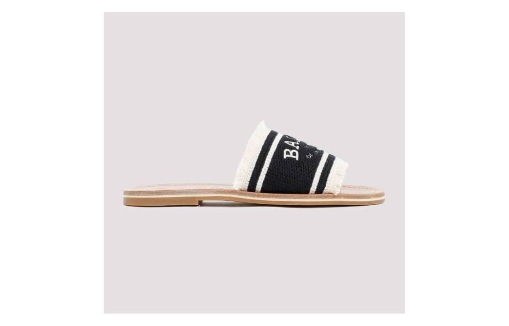 Purchase バリー Bianka フラットサンダル (黒) WF101HTE034I901