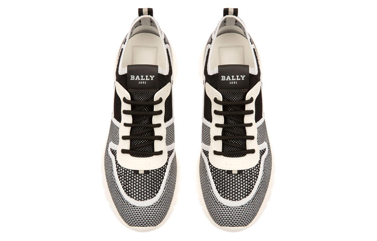 BALLY Bieny Knit 'Black White' 圖 4