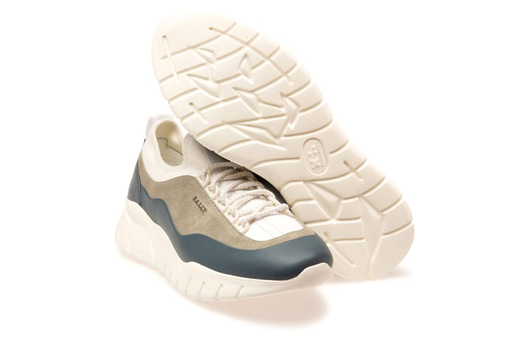 BALLY Bikki 'Blue Grey Leather Patchwork' 圖 3