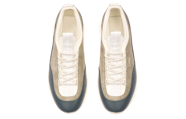 BALLY Bikki 'Blue Grey Leather Patchwork' 圖 4