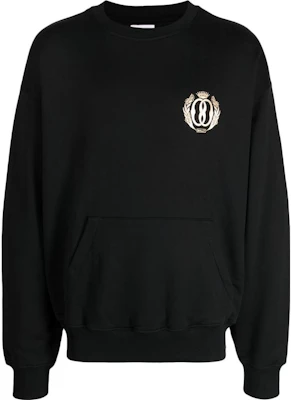 BALLY Black Crewneck Sweatshirt with Solid Logo Design MJE03DCO197 Buy BALLY Black Crewneck Sweatshirt with Solid Logo Design MJE03DCO197