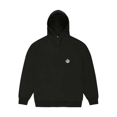 BALLY Black Hoodie with Animal Print Design 6302888