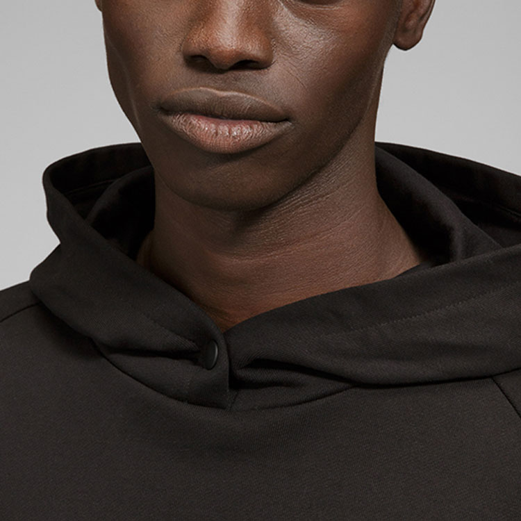 Details for BALLY Black Hoodie with Animal Print Design 6302888