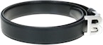 Lookbook BALLY Black Leather Belt with Smooth Buckle - 3.5cm Width. 6221518
