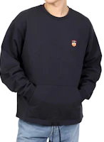 BALLY Black Long-Sleeve Sweatshirt with Logo Patch for Men MJE04PCO227U546 BALLY Black Long-Sleeve Sweatshirt with Logo Patch for Men MJE04PCO227U546